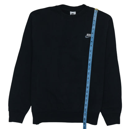 Mens UK Size M Nike Black Pullover Sweatshirt