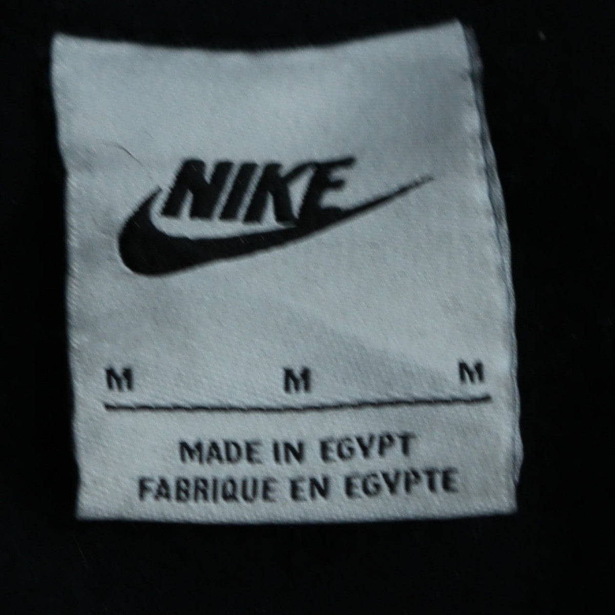Mens UK Size M Nike Black Pullover Sweatshirt