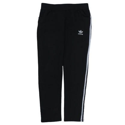 Adidas Women Black XL Jogger Sweatpants with Stripes