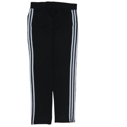 Adidas Women Black XL Jogger Sweatpants with Stripes