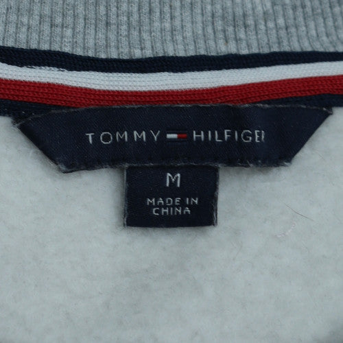 Mens UK Size M Tommy Hilfiger Grey Pullover Sweatshirt