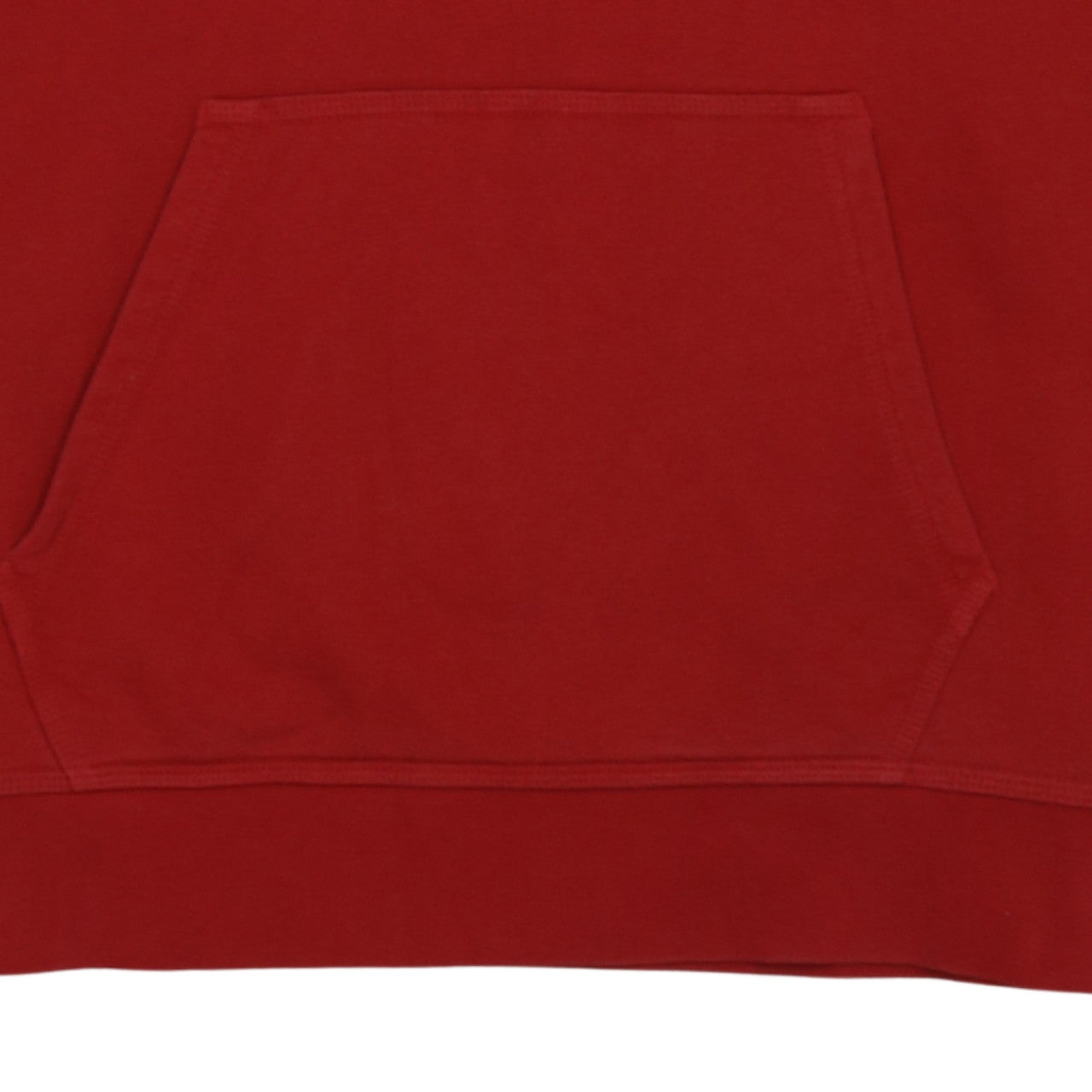 Mens UK Size L Nike Red 1/4 Zip Sweatshirt