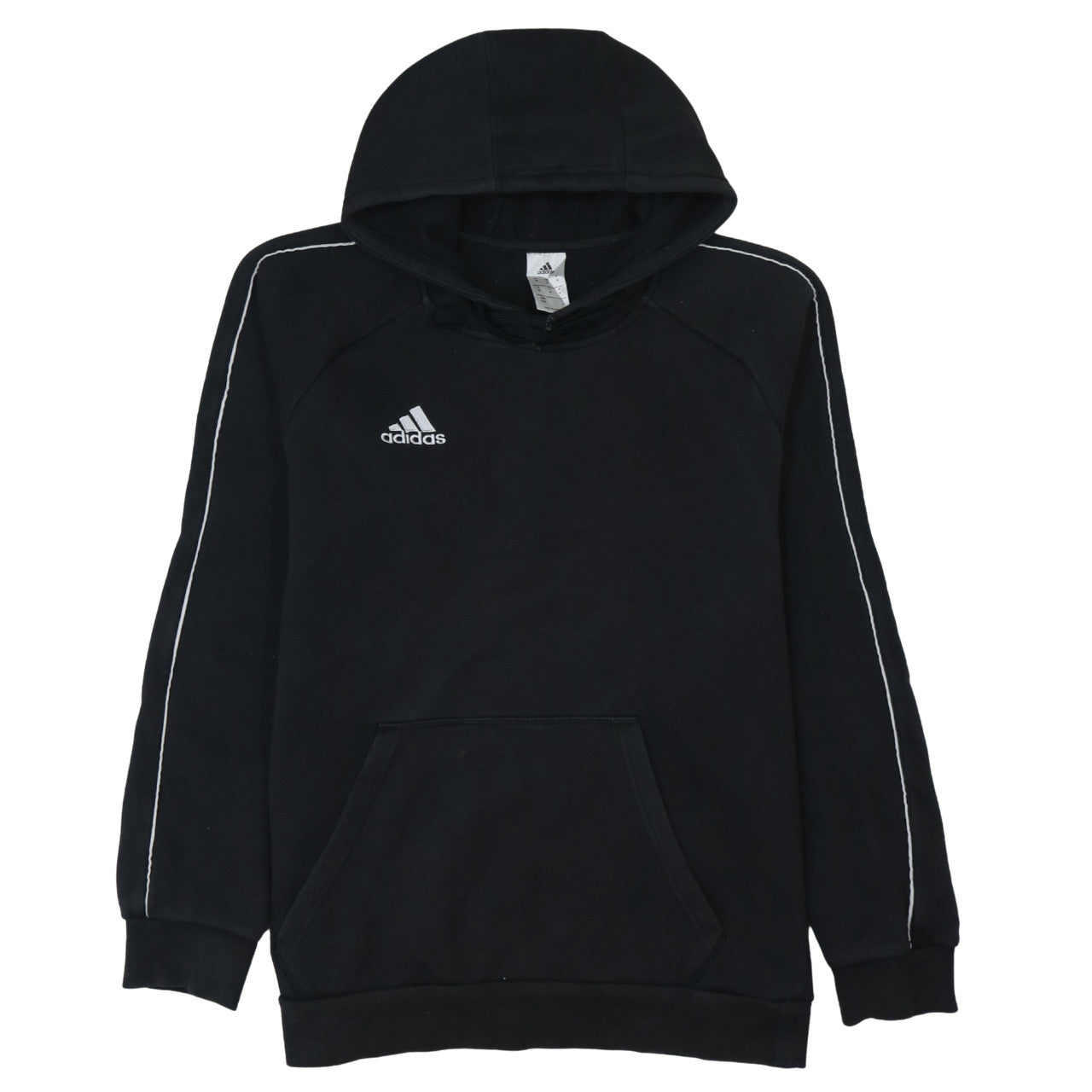 Mens UK Size M adidas Black Pullover Hoodie