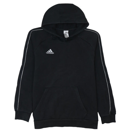 Mens UK Size M adidas Black Pullover Hoodie