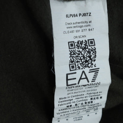 Mens UK Size M Emporio Armani Black Pullover Sweatshirt