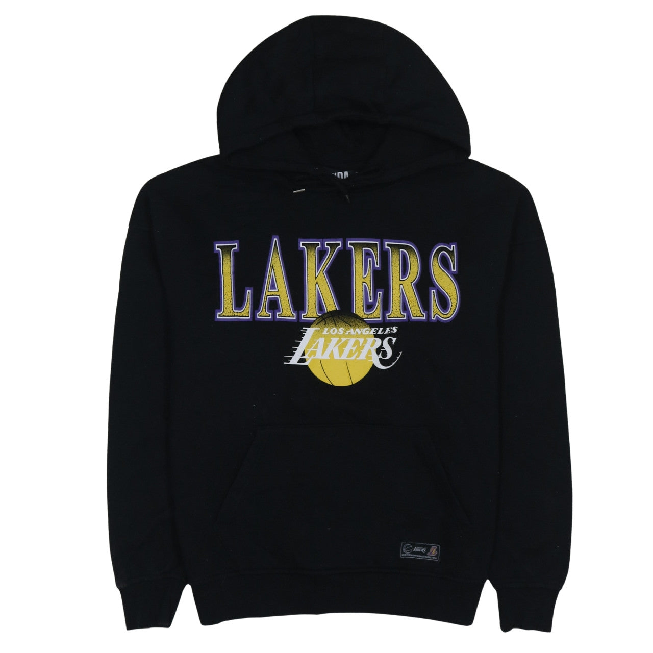 Womens UK Size XS NBA Black Pullover Hoodie