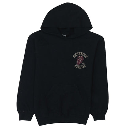 Mens UK Size S Gildan Black Pullover Hoodie