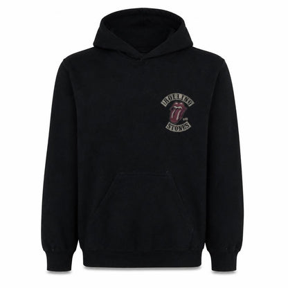 Mens UK Size S Gildan Black Pullover Hoodie