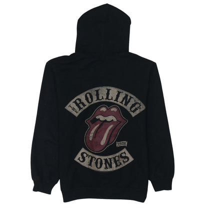 Mens UK Size S Gildan Black Pullover Hoodie