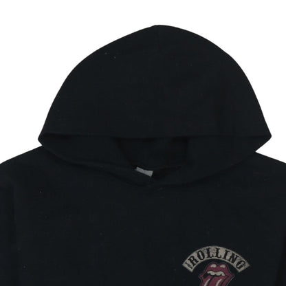 Mens UK Size S Gildan Black Pullover Hoodie