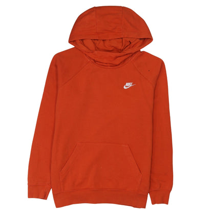 Mens UK Size M Nike Orange Pullover Hoodie