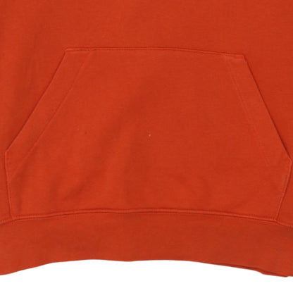 Mens UK Size M Nike Orange Pullover Hoodie