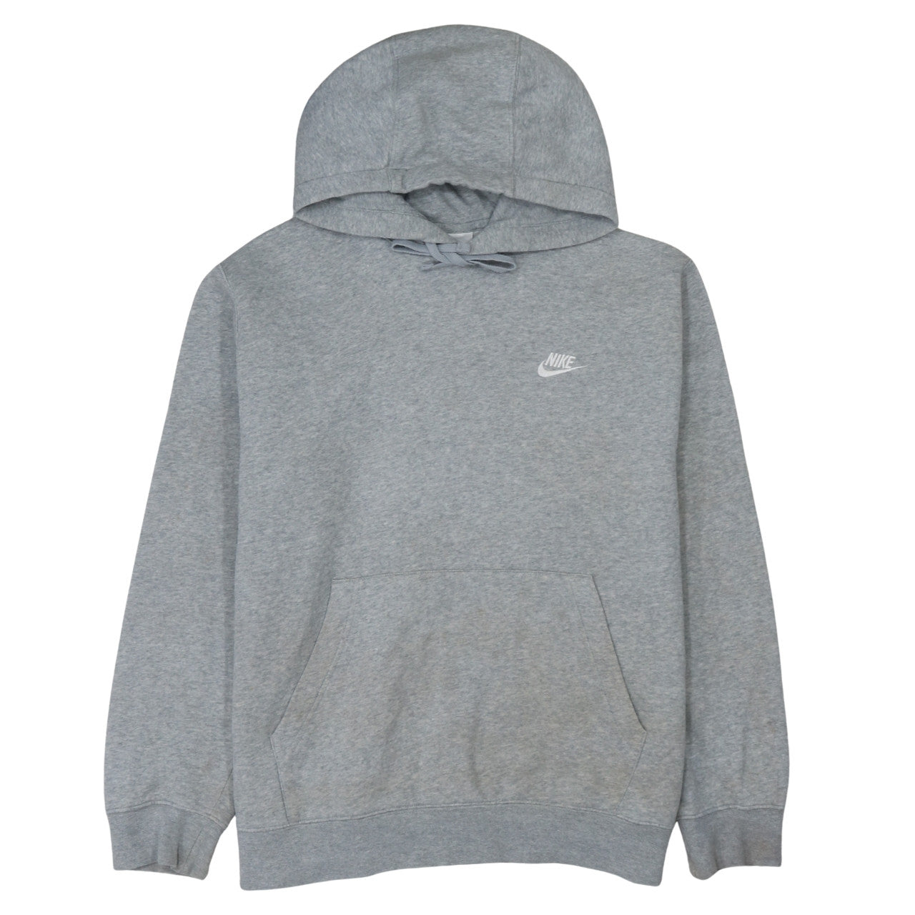 Mens UK Size L Nike Grey Pullover Hoodie