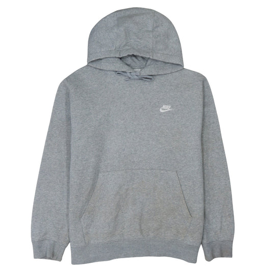Mens UK Size L Nike Grey Pullover Hoodie