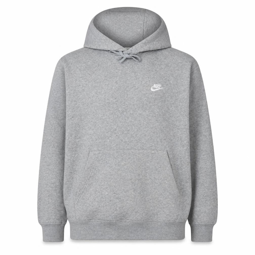 Mens UK Size L Nike Grey Pullover Hoodie