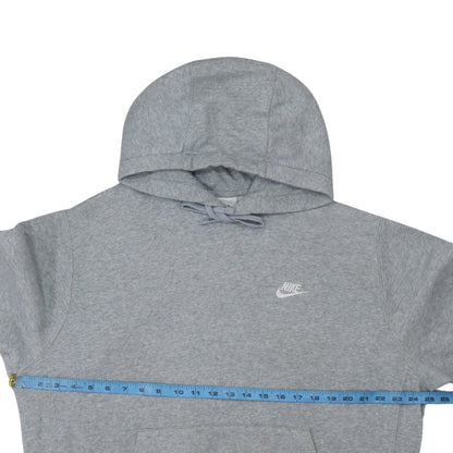 Mens UK Size L Nike Grey Pullover Hoodie