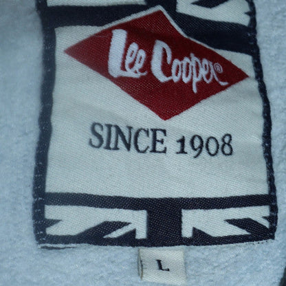 Mens UK Size L Lee Cooper Blue Pullover Sweatshirt