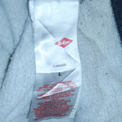 Mens UK Size L Lee Cooper Blue Pullover Sweatshirt