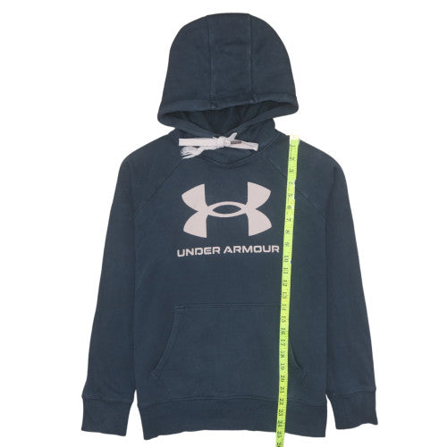 Mens UK Size M Under armour Blue Pullover Hoodie