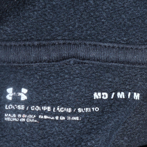 Mens UK Size M Under armour Blue Pullover Hoodie