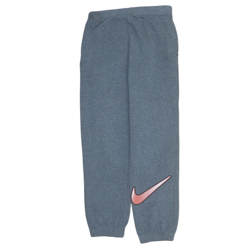 Boys UK Size M Nike Regular Fit Sweatpants Grey Trousers