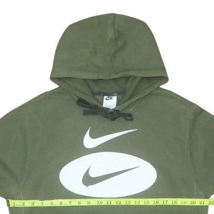 Mens UK Size S Nike Green Pullover Hoodie