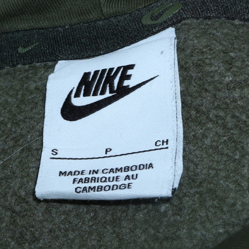 Mens UK Size S Nike Green Pullover Hoodie