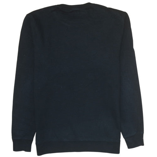 Mens UK Size M VANS Black Pullover Sweatshirt