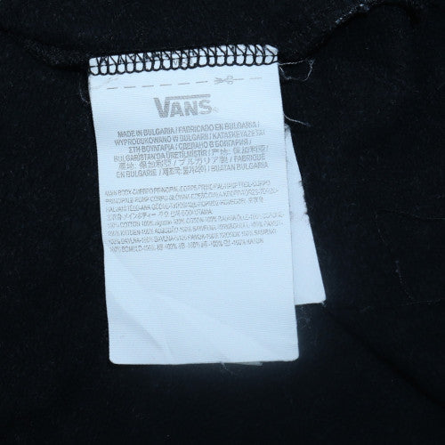 Mens UK Size M VANS Black Pullover Sweatshirt