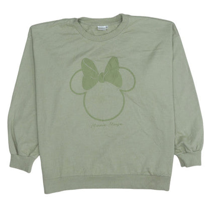 Womens UK Size 2XL Disney Green Pullover Sweatshirt