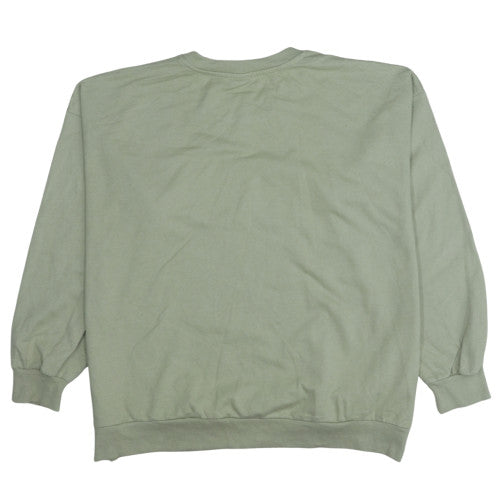 Womens UK Size 2XL Disney Green Pullover Sweatshirt
