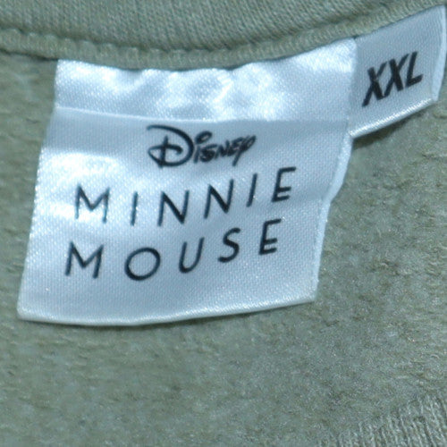 Womens UK Size 2XL Disney Green Pullover Sweatshirt