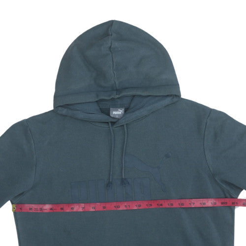 Mens UK Size S PUMA Blue Pullover Hoodie