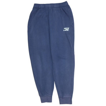 Mens UK Size S Nike Regular Fit Sweatpants Blue Trousers