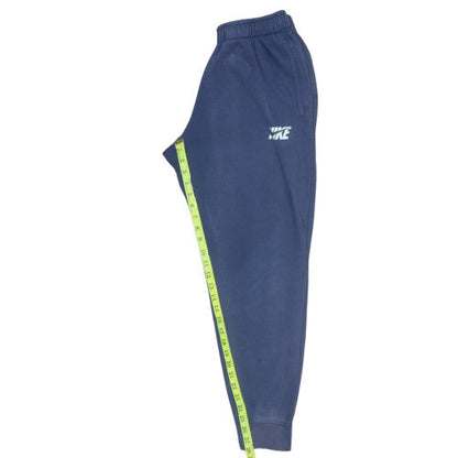 Mens UK Size S Nike Regular Fit Sweatpants Blue Trousers