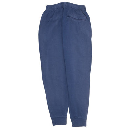 Mens UK Size S Nike Regular Fit Sweatpants Blue Trousers