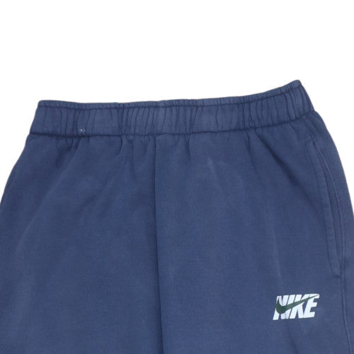 Mens UK Size S Nike Regular Fit Sweatpants Blue Trousers