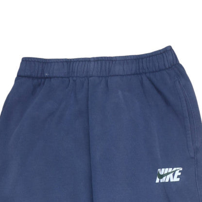 Mens UK Size S Nike Regular Fit Sweatpants Blue Trousers