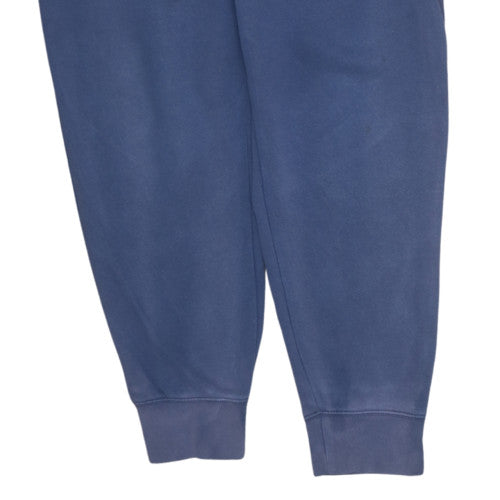 Mens UK Size S Nike Regular Fit Sweatpants Blue Trousers