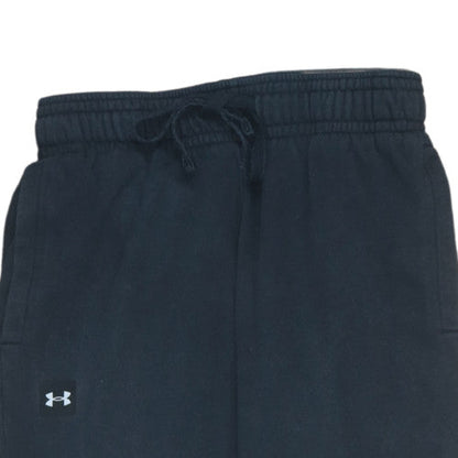 Under Armour Men's Black Sweatpants S Relaxed Fit Fleece Trousers