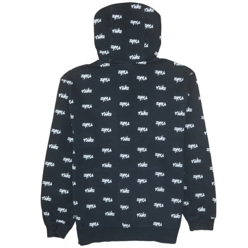 Womens UK Size M Nike Black Pullover Hoodie