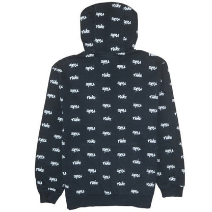 Womens UK Size M Nike Black Pullover Hoodie
