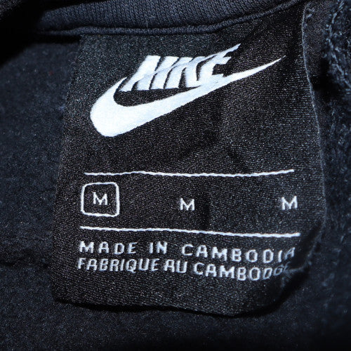 Womens UK Size M Nike Black Pullover Hoodie