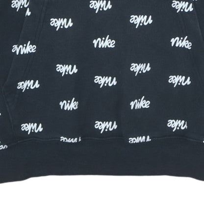 Womens UK Size M Nike Black Pullover Hoodie