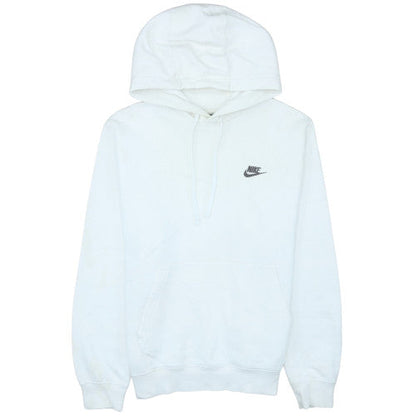 Mens UK Size S Nike White Pullover Hoodie