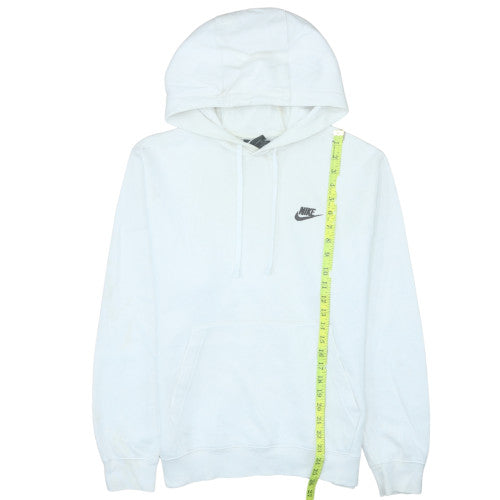 Mens UK Size S Nike White Pullover Hoodie