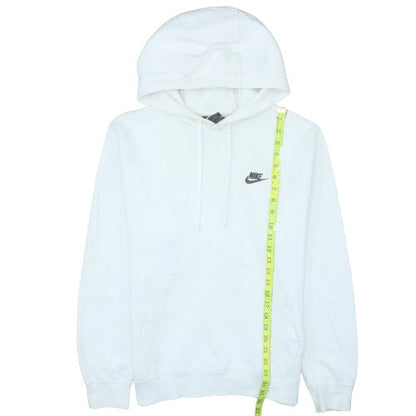 Mens UK Size S Nike White Pullover Hoodie