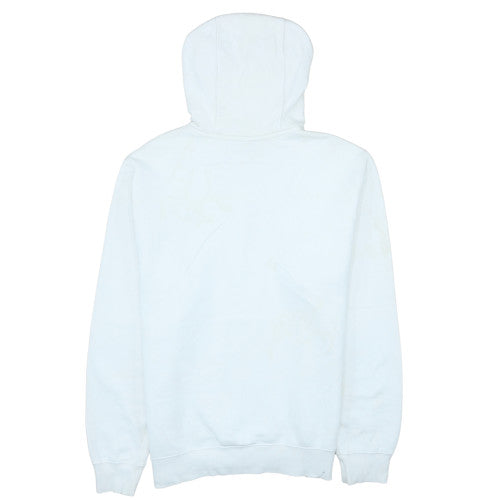 Mens UK Size S Nike White Pullover Hoodie