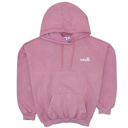 Womens UK Size 10 adidas Pink Pullover Hoodie
