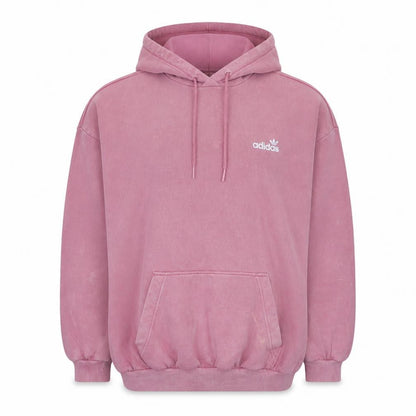 Womens UK Size 10 adidas Pink Pullover Hoodie